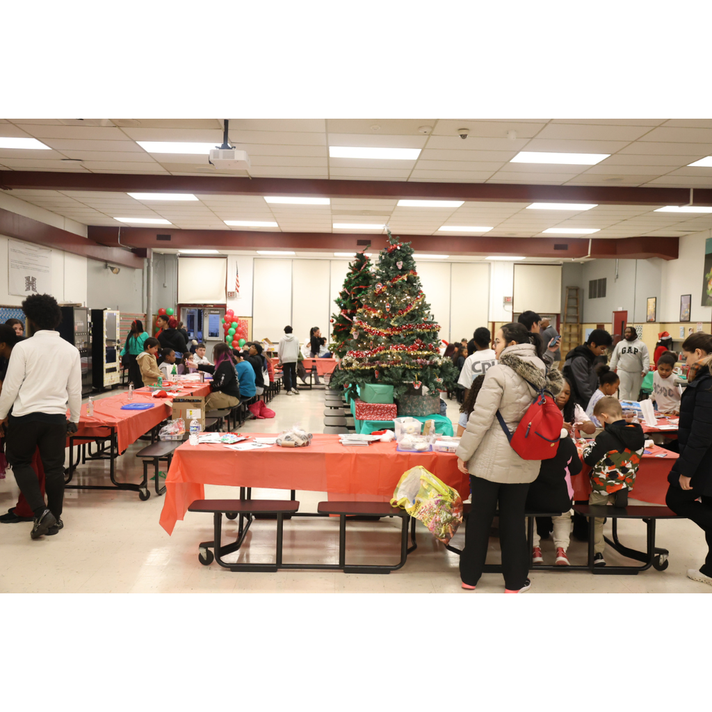 Cookies with Santa at Hillside High School!