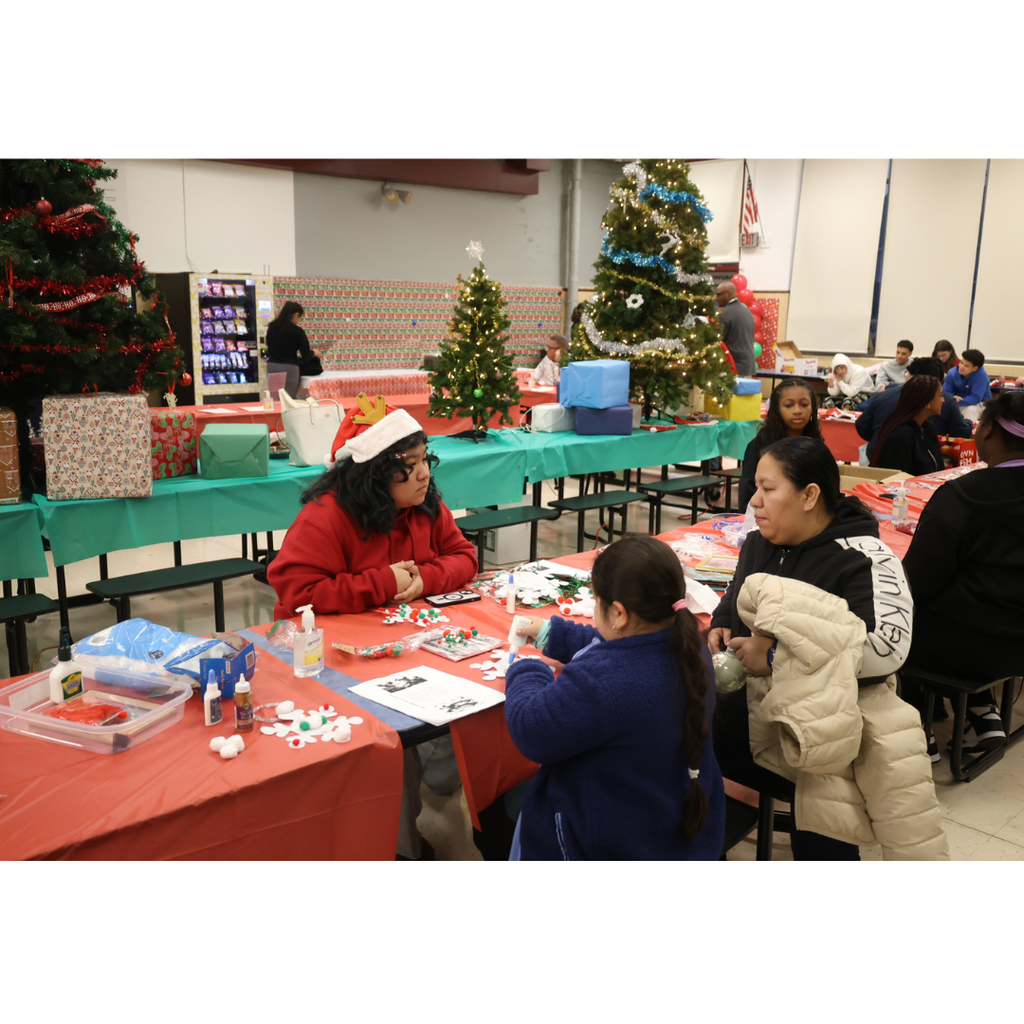 Cookies with Santa at Hillside High School!