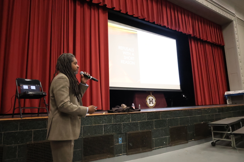 Anti Vaping assembly at HHS 12/17