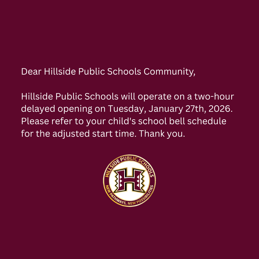 Delayed Opening - Tuesday,  1/27/26