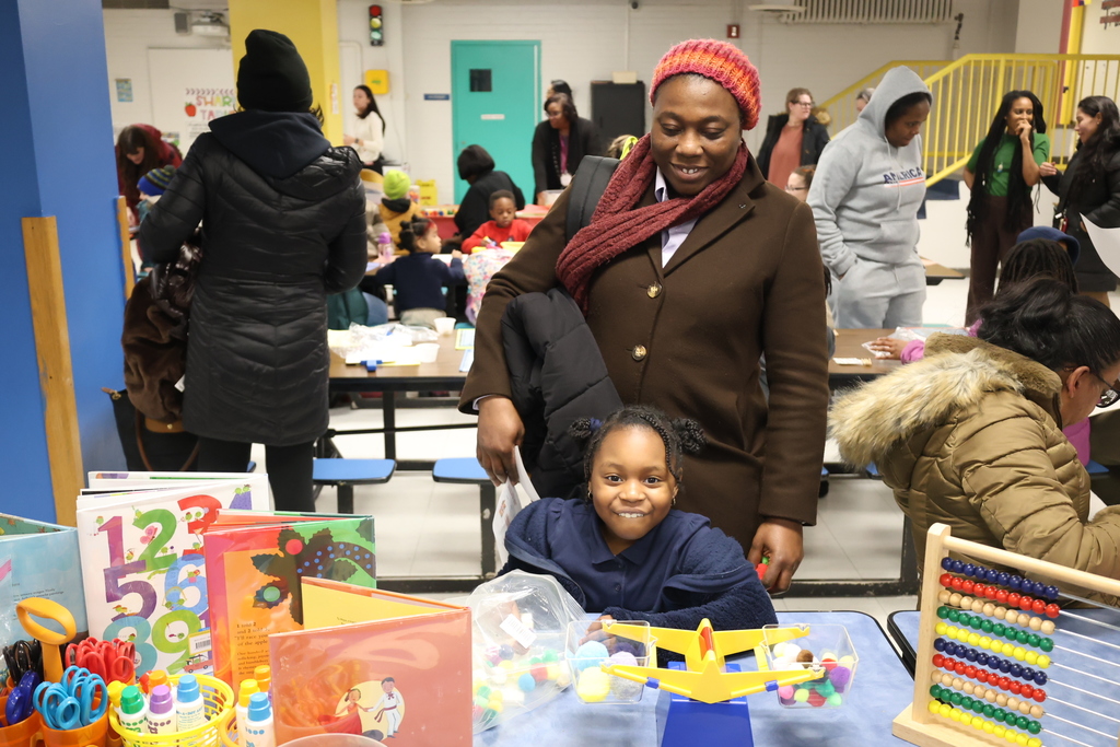 A.P.  Morris family math night