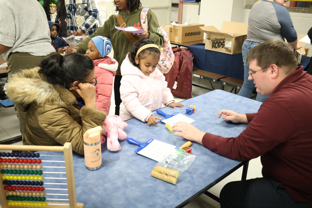 A.P.  Morris family math night