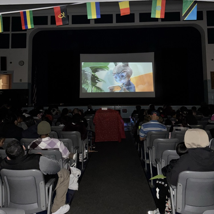 Movie Night at A.P. Morris