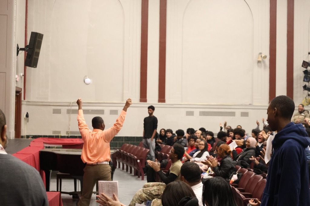Honor Roll Breakfast at Hillside High School! 