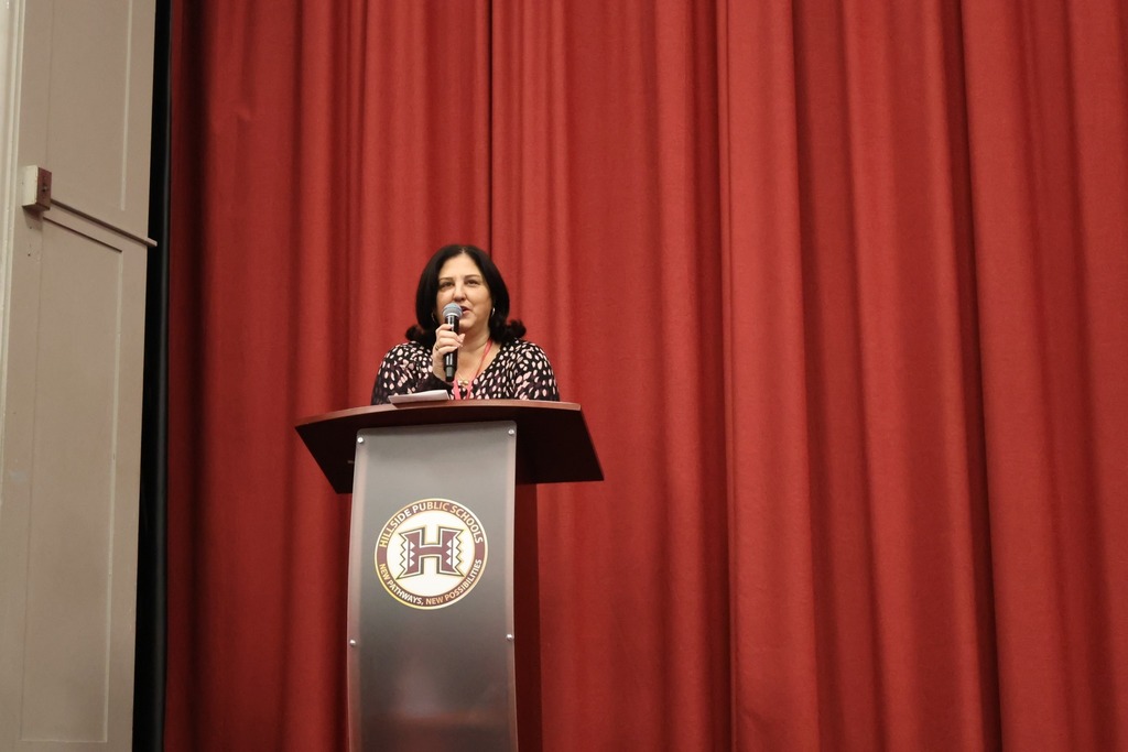 Honor Roll Breakfast at Hillside High School! 