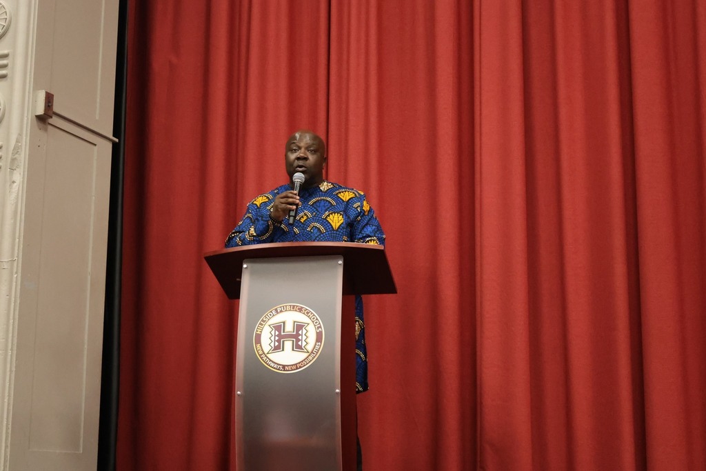 Honor Roll Breakfast at Hillside High School! 