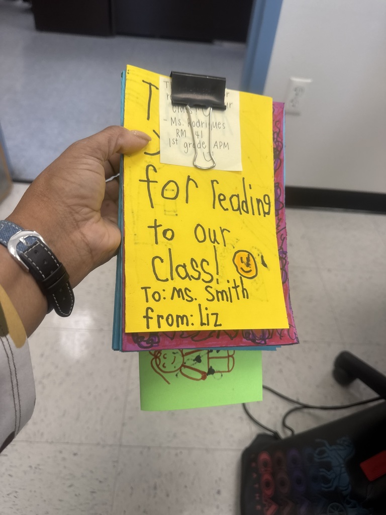 Ms. Smith reading at APM