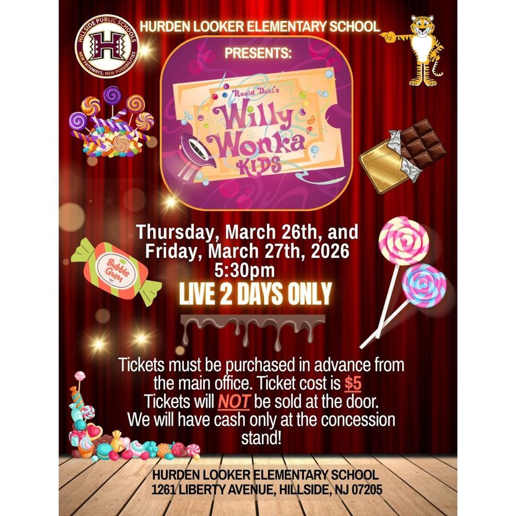 Willy Wonka Kids Flyer