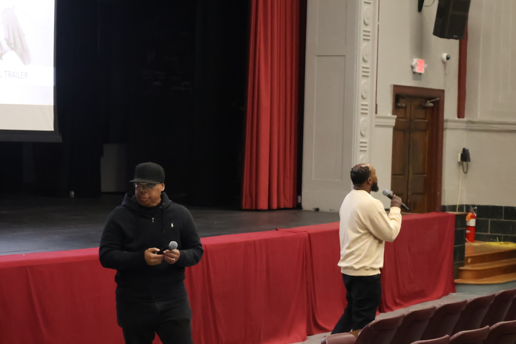 After the Fire Assembly at Hillside High School!