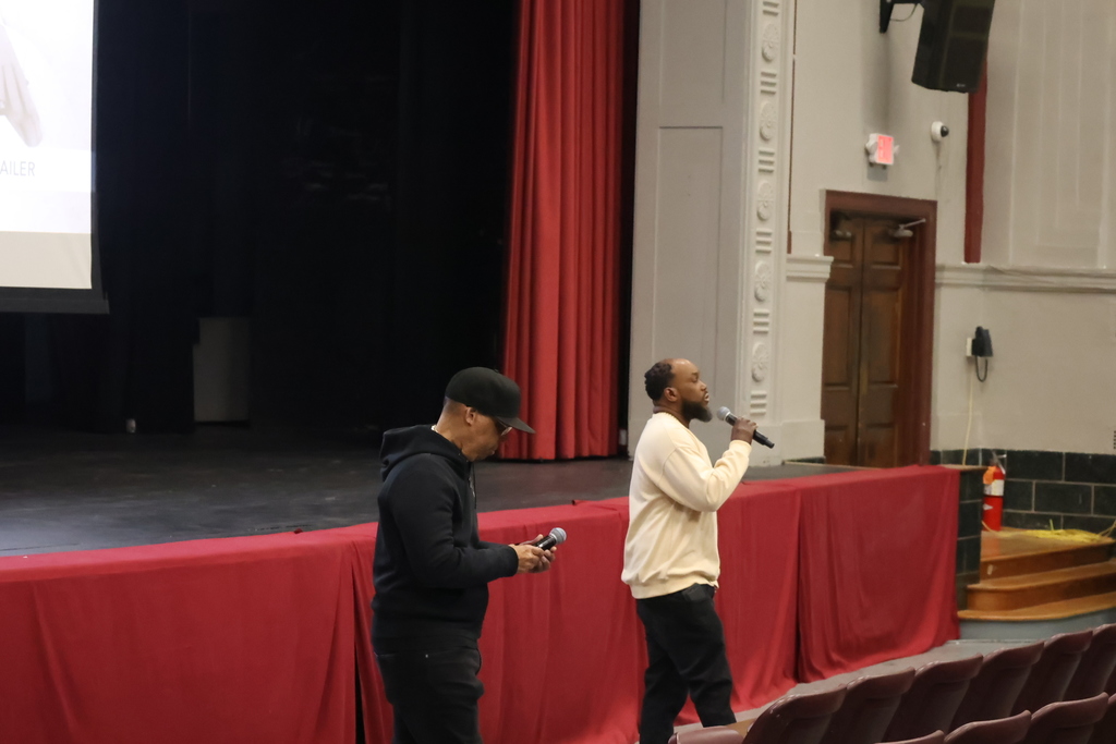 After the Fire Assembly at Hillside High School!