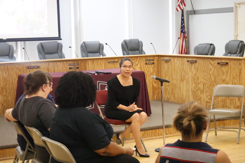 Spring into Conversation with Acting Superintendent Dr. Gretel T. Pérez!