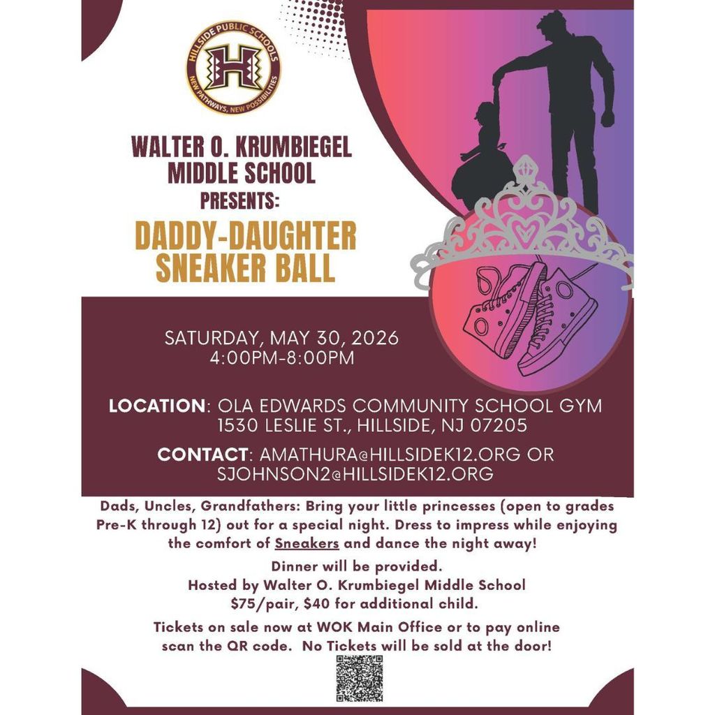 Daddy Daughter Sneaker Ball Flyer