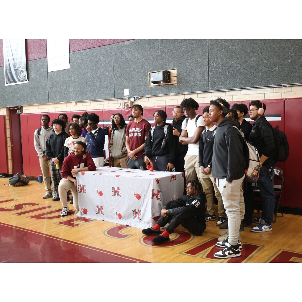 Signing Day for D'Antagnan Siddons at Hillside High School