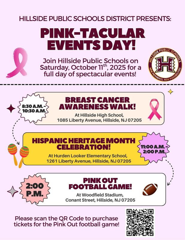 Pink-Tacular Events Day Flyer