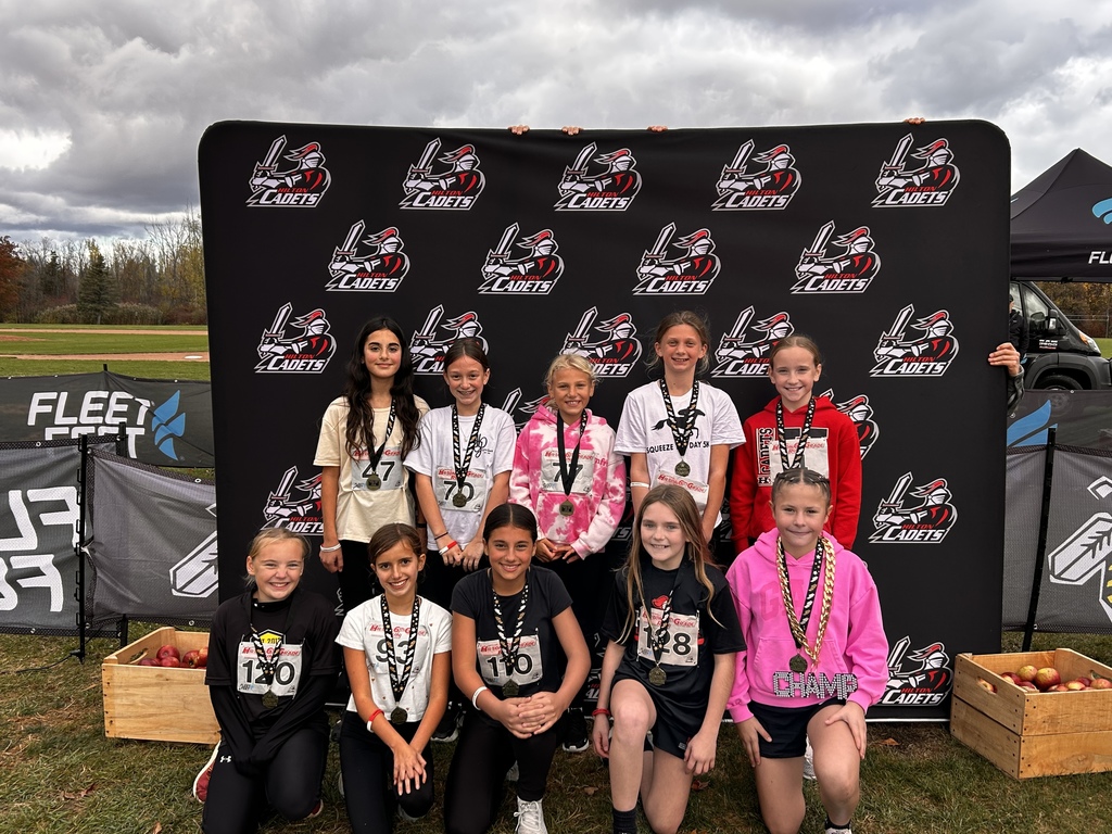 6th Grade Fun Run Girls Top 10