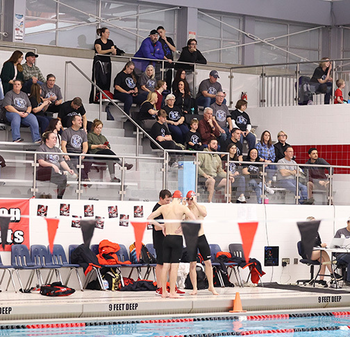 Swimming Honors Late Parent