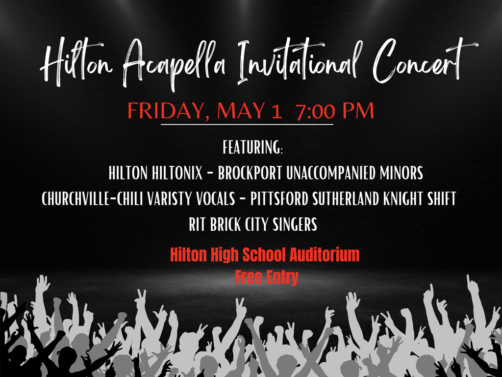 Hilton Acapella Concert May 1