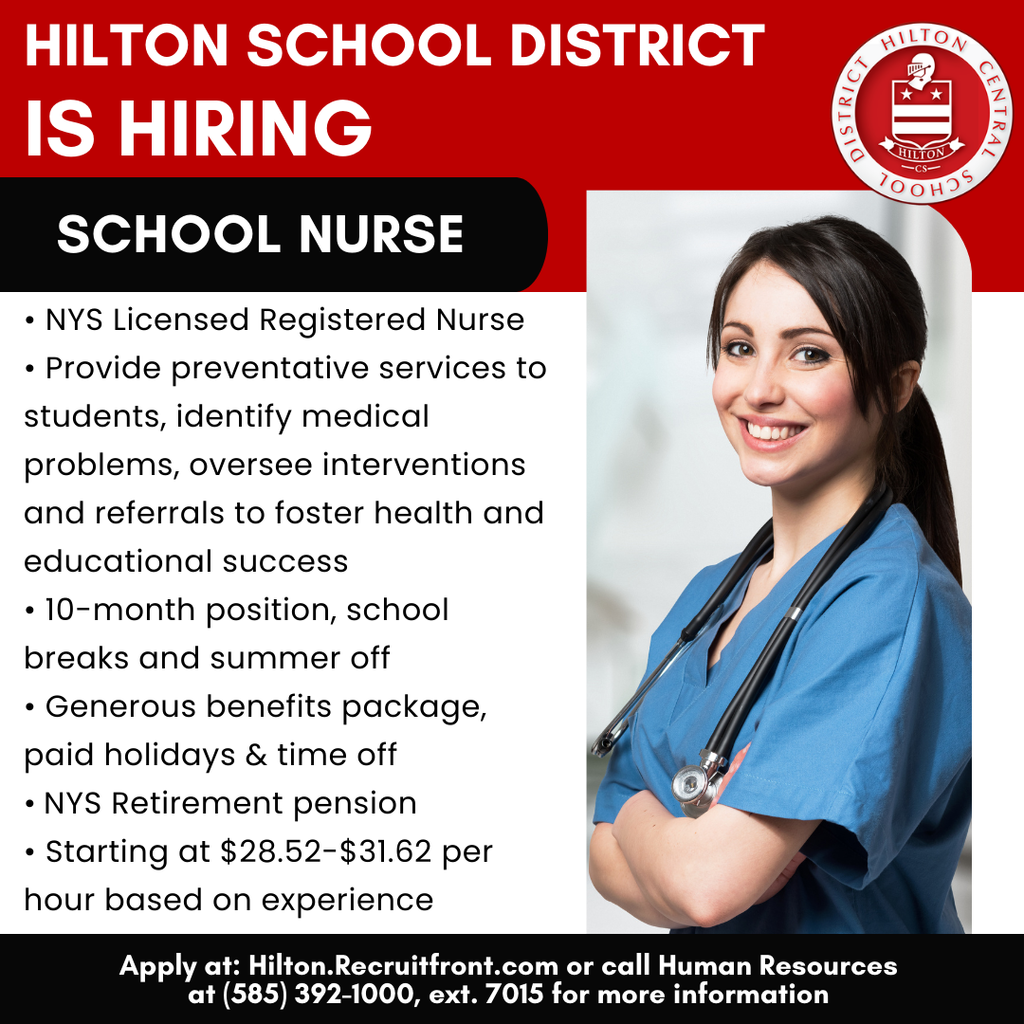 Hiring School Nurse