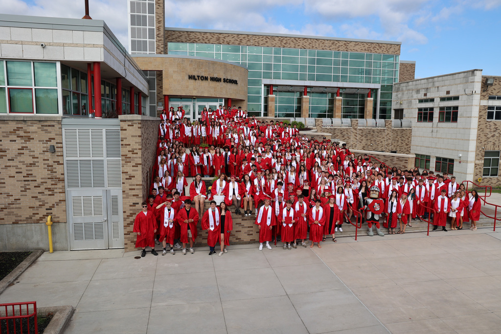 Class of 2026 outside High School