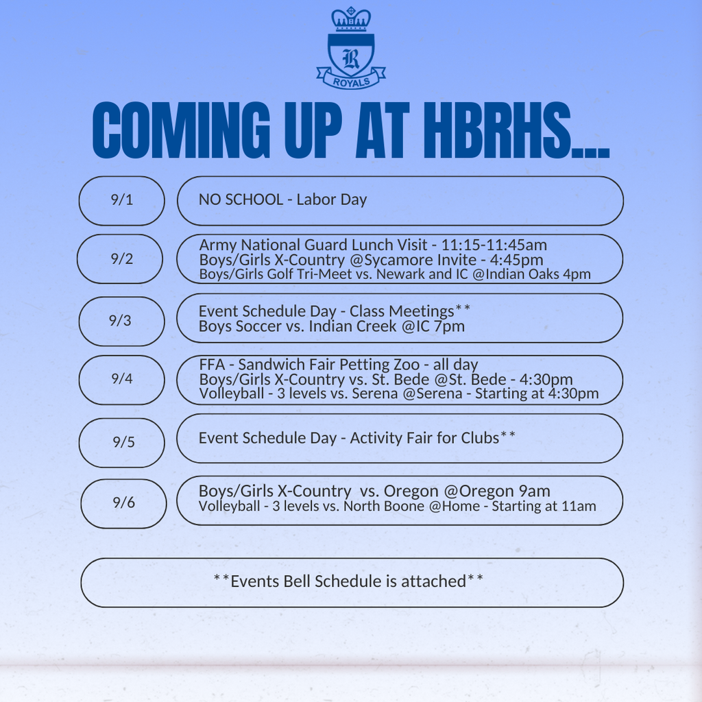 Upcoming