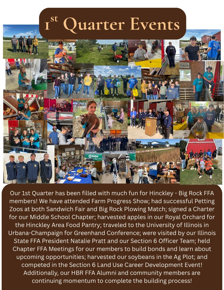 HBR FFA 2nd Quarter Newsletter