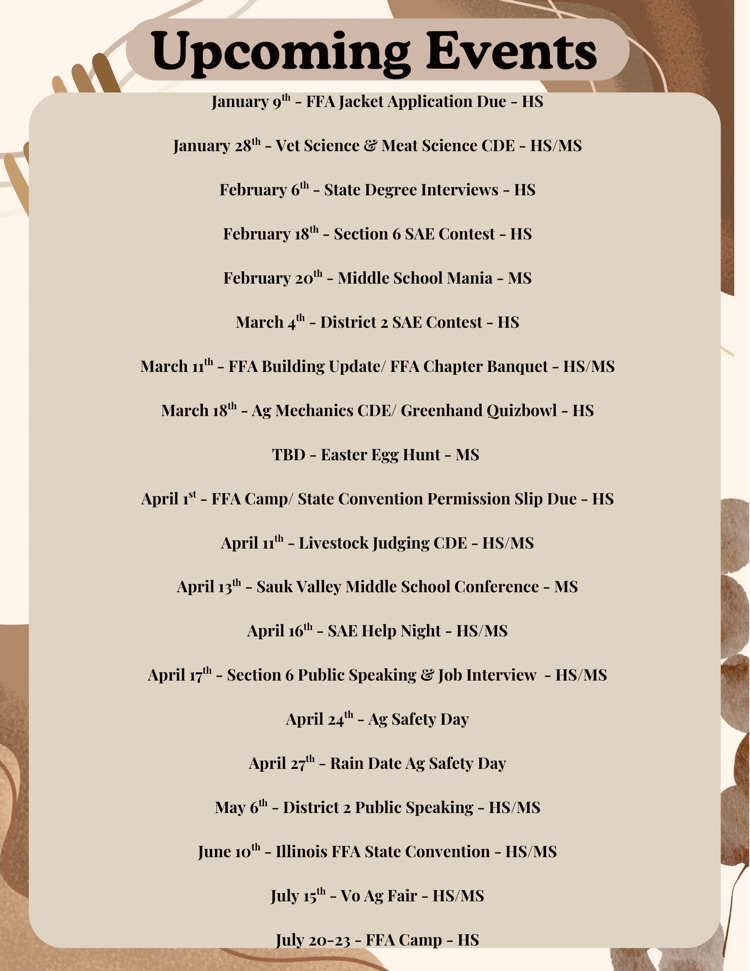 3rd Quarter Newsletter 