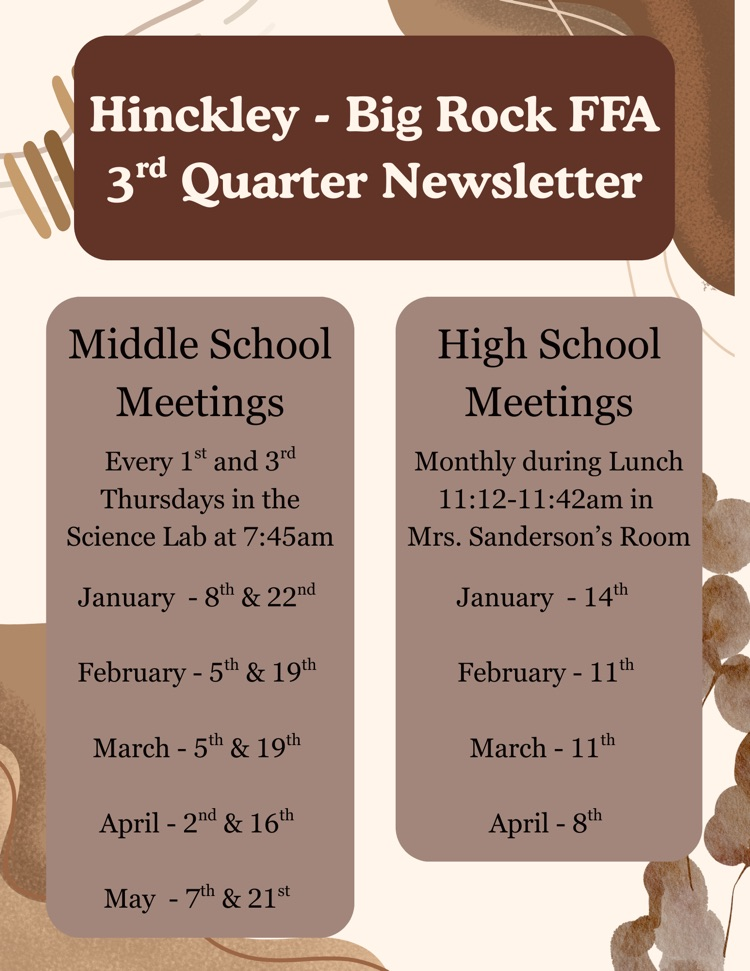 3rd Quarter Newsletter