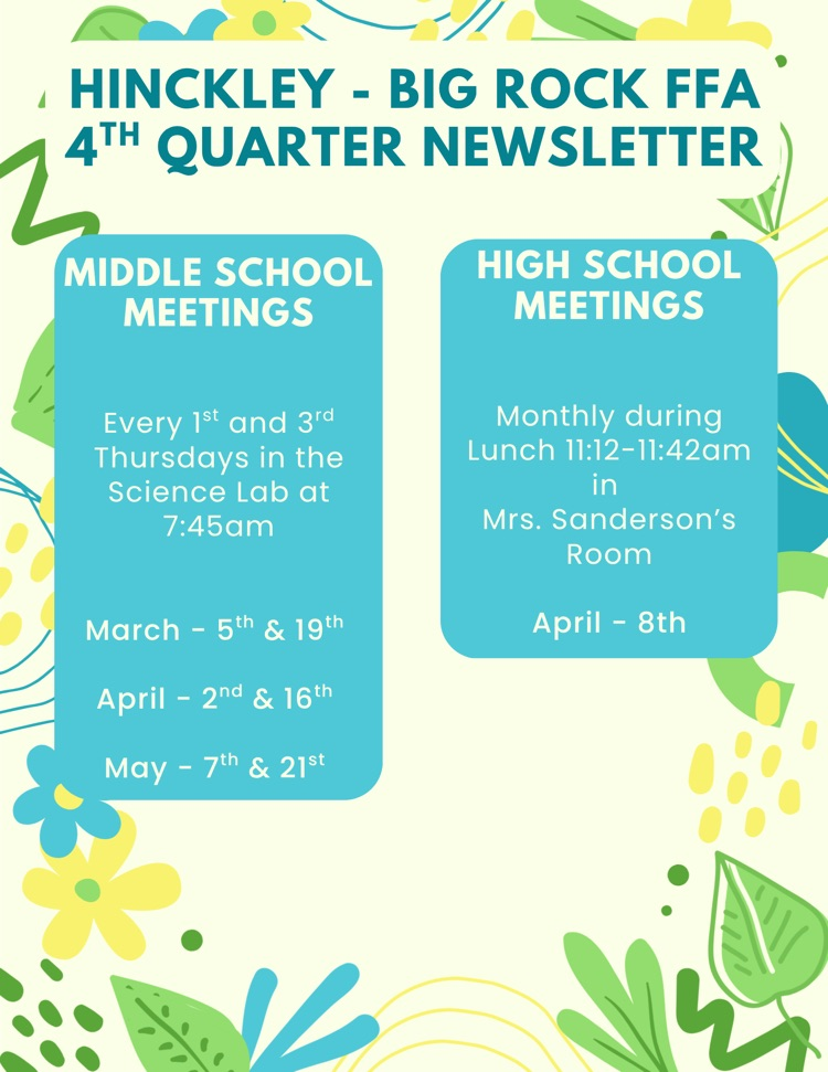 4th Quarter Newsletter