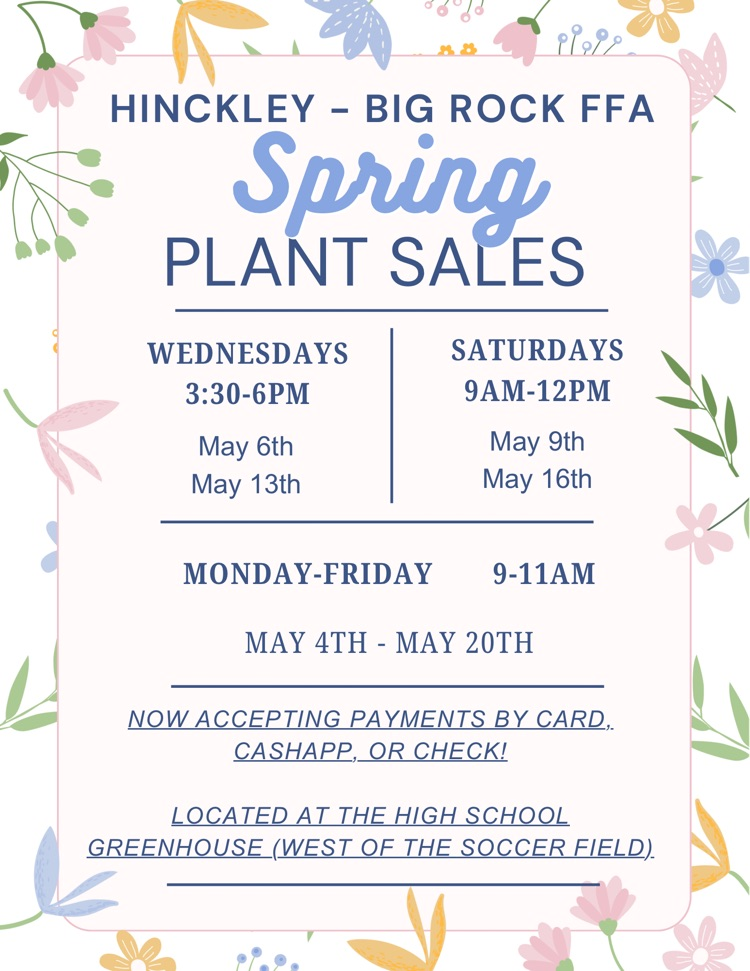 HBR FFA Plant Sale