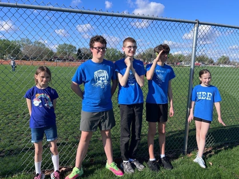 Special Olympic athletes 
