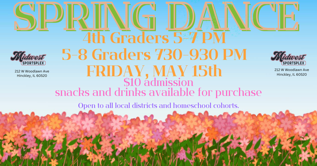 Spring Dance flyer