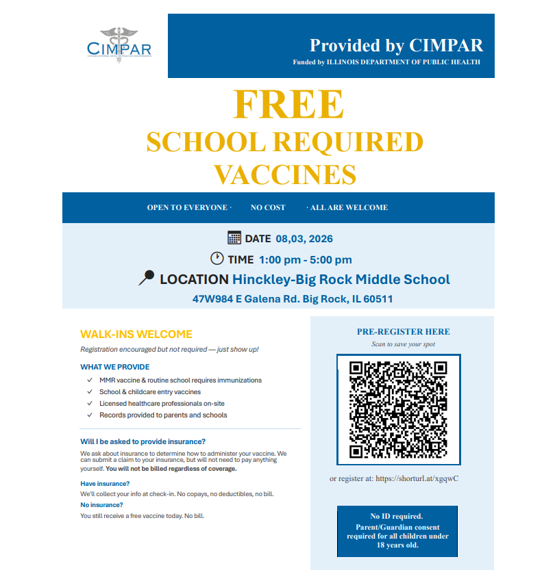 Vaccine Clinic Flyer