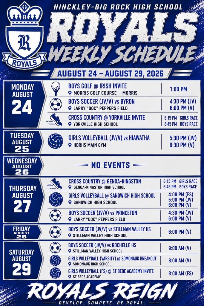 Week at a glance
