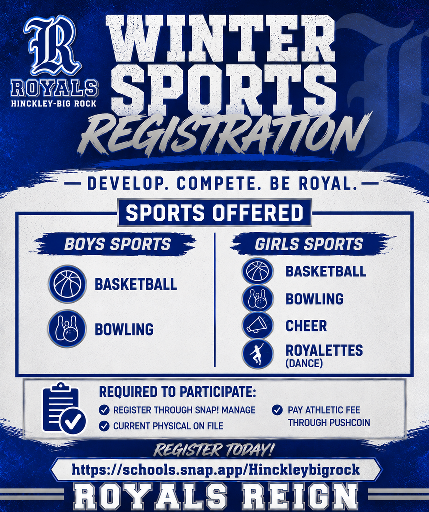 Winter Sports Registrations