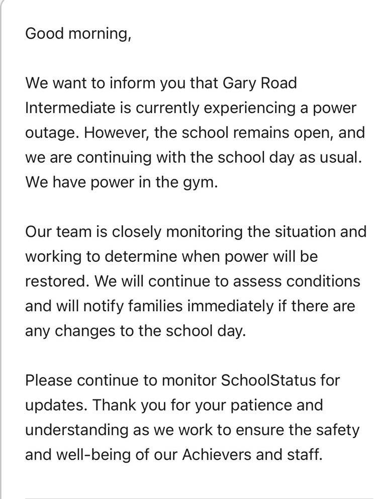 no power