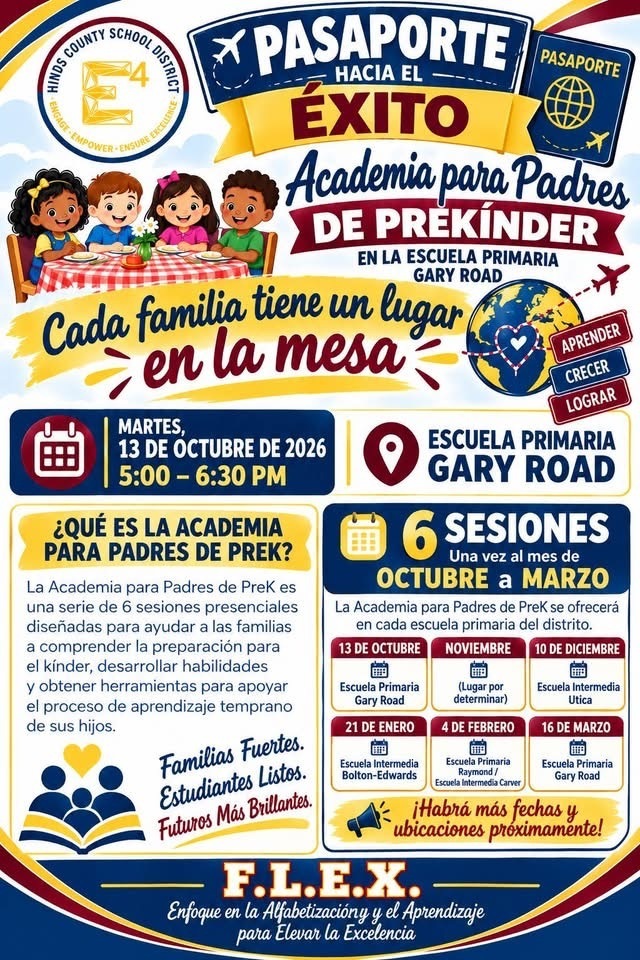 Prek Academy Flyer Spanish