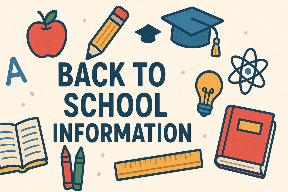 Back to School Information