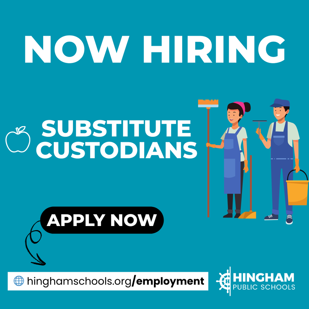 Now Hiring Substitute Custodians