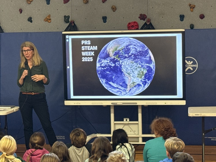 picture of presenter and opening slide of the world