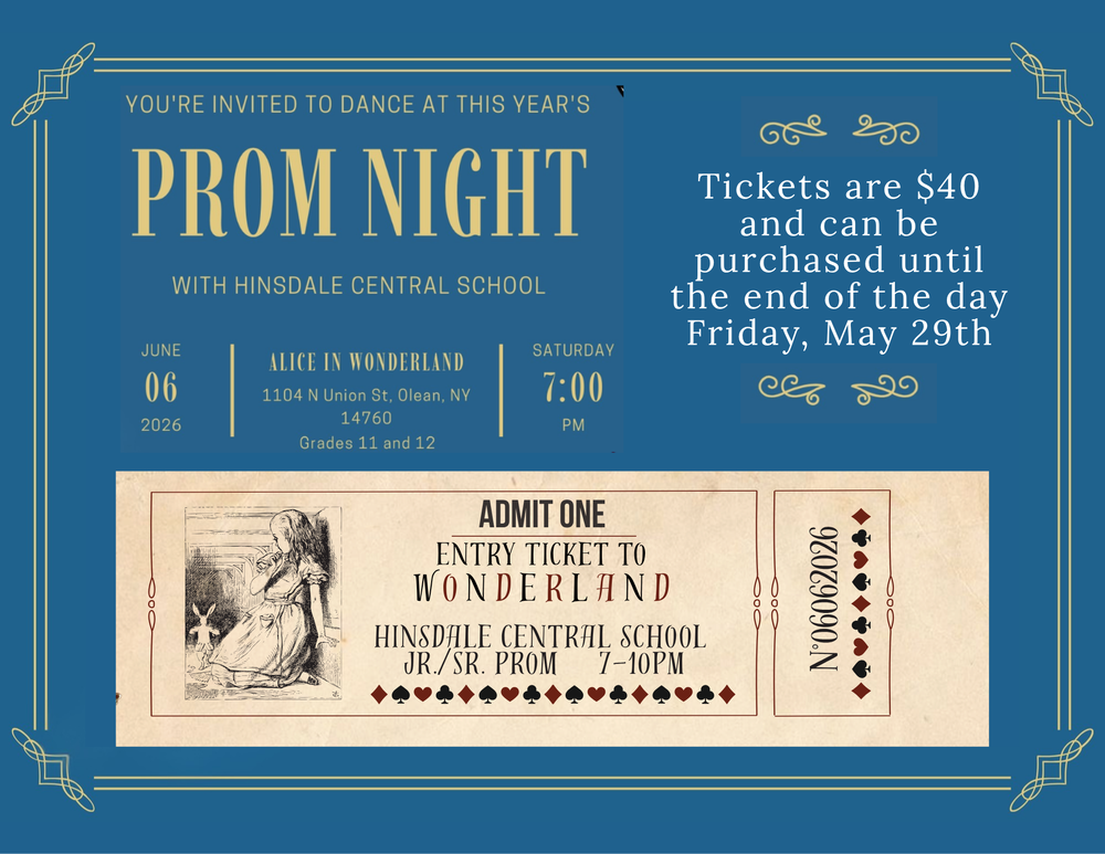 prom ticket