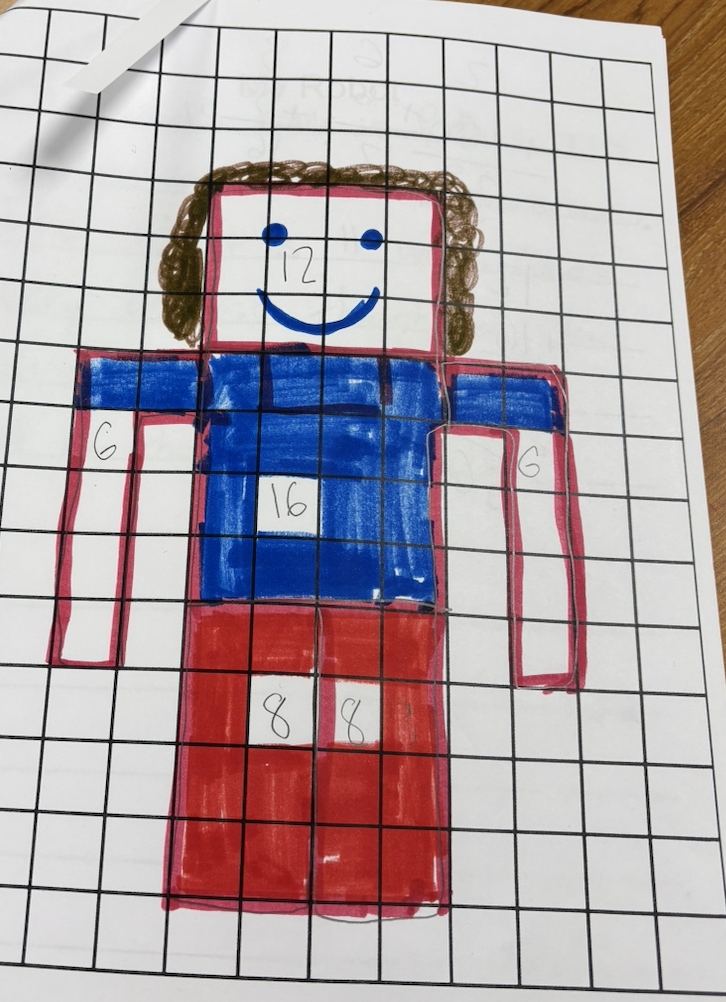 drawing of robot