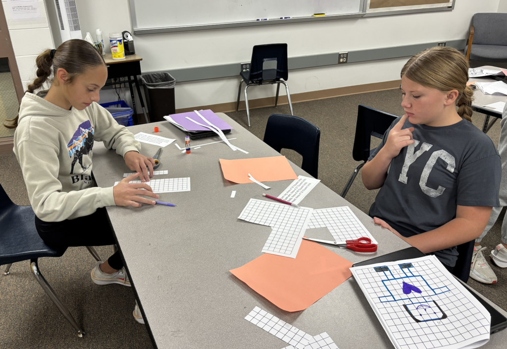 planning their robot...this is hard!