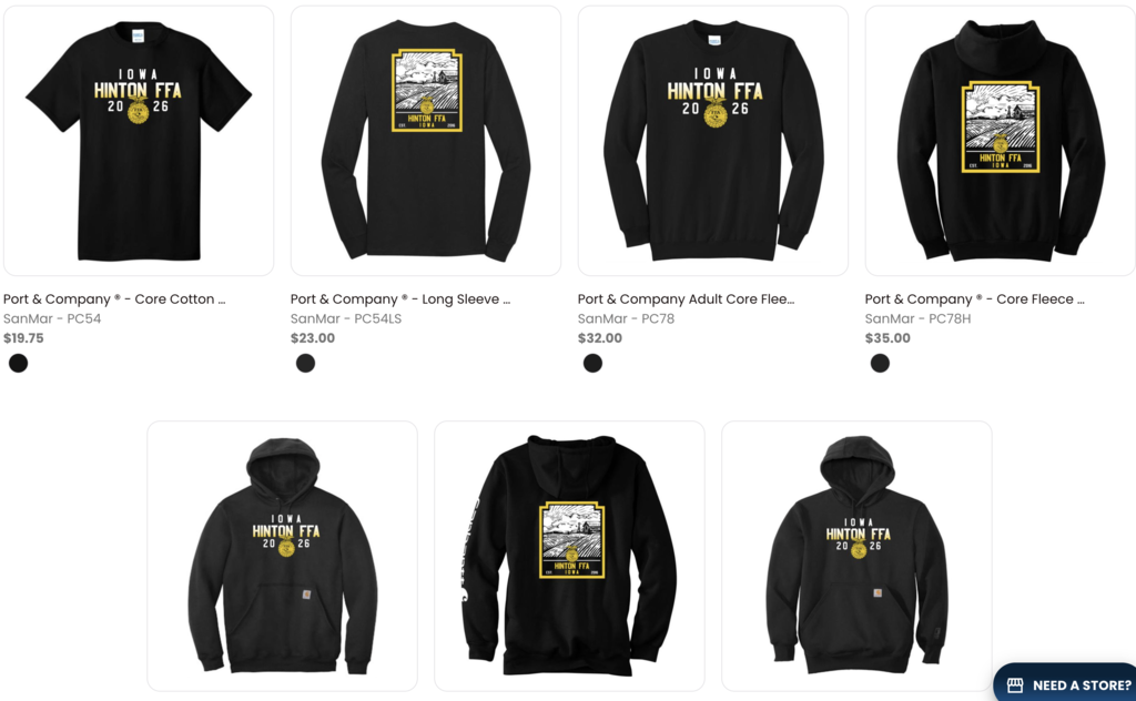 FFA Apparel.