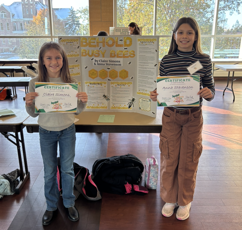 Claire Simons and Anna Stevenson