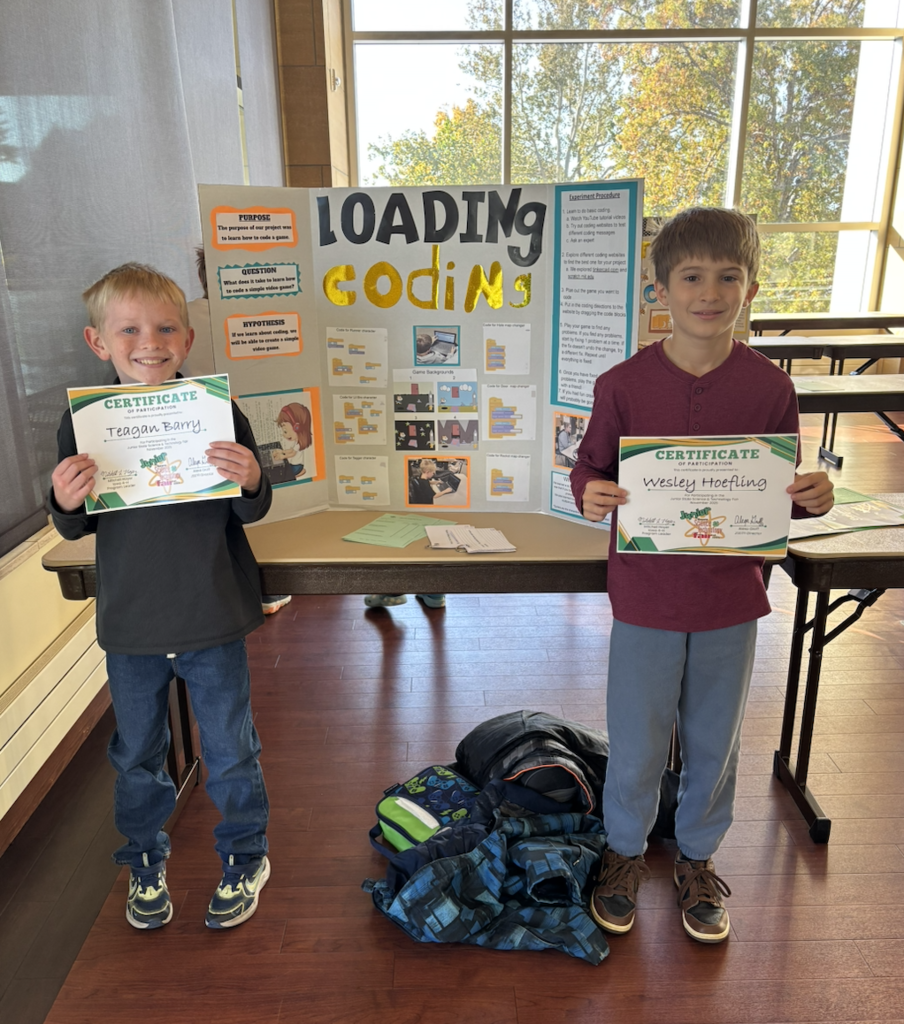 Tegan Barry and Wesley Hoefling