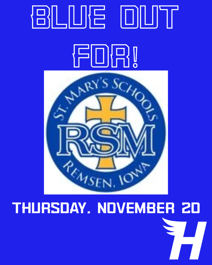 Blue Out for St. Mary's on Nov 20