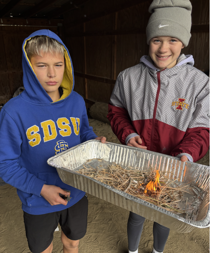 fire starting with magnesium 