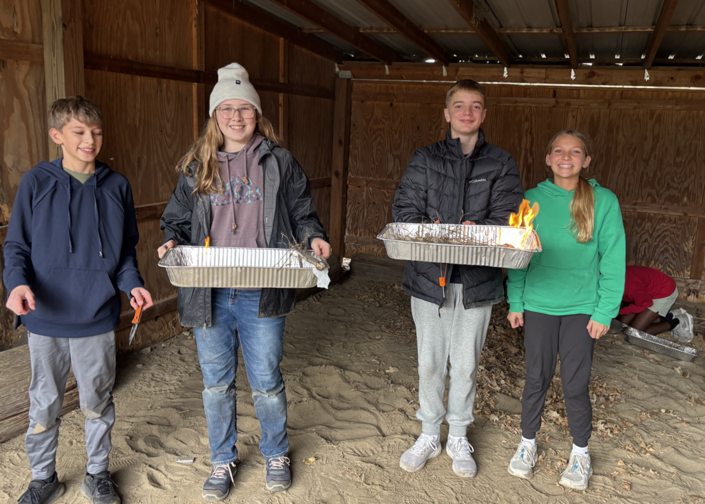 fire starting with magnesium 