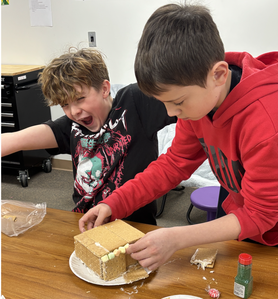 building their house