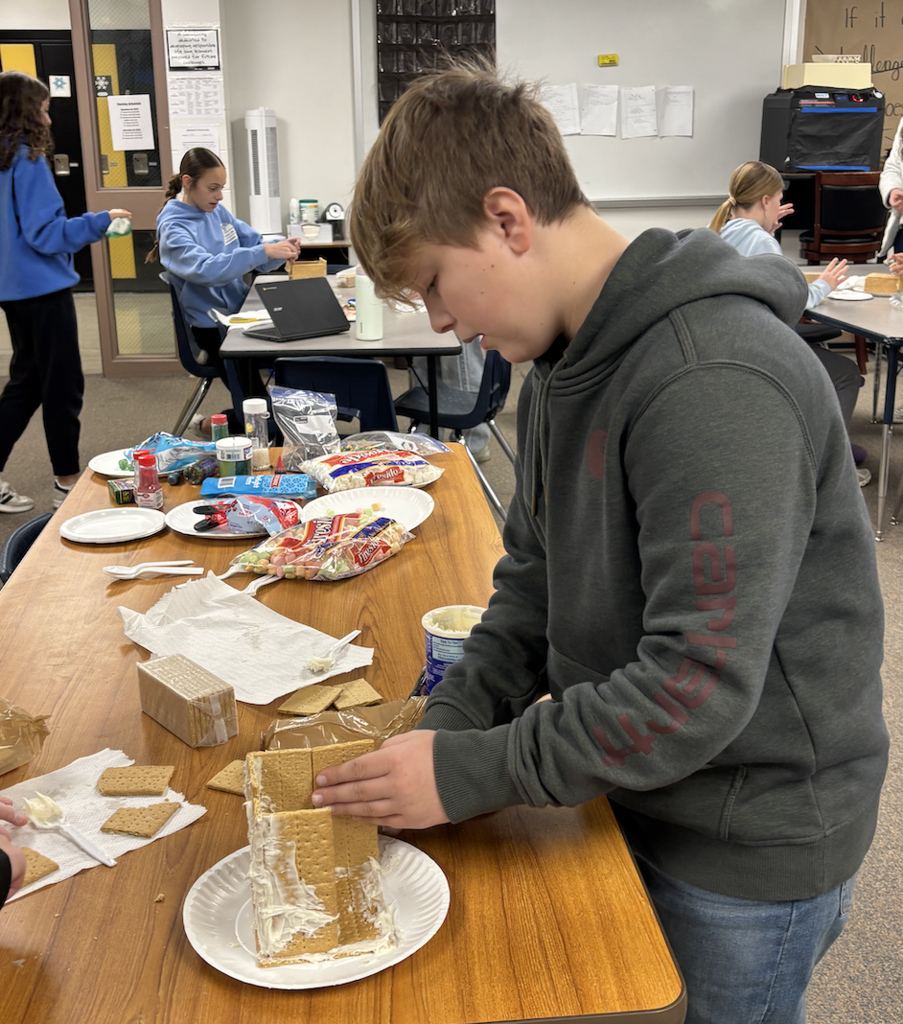 building their house